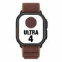 Apple Watch Ultra 4 GPS + Cellular 49mm Titanio Negro con Correa Loop Alpine Burdeos M